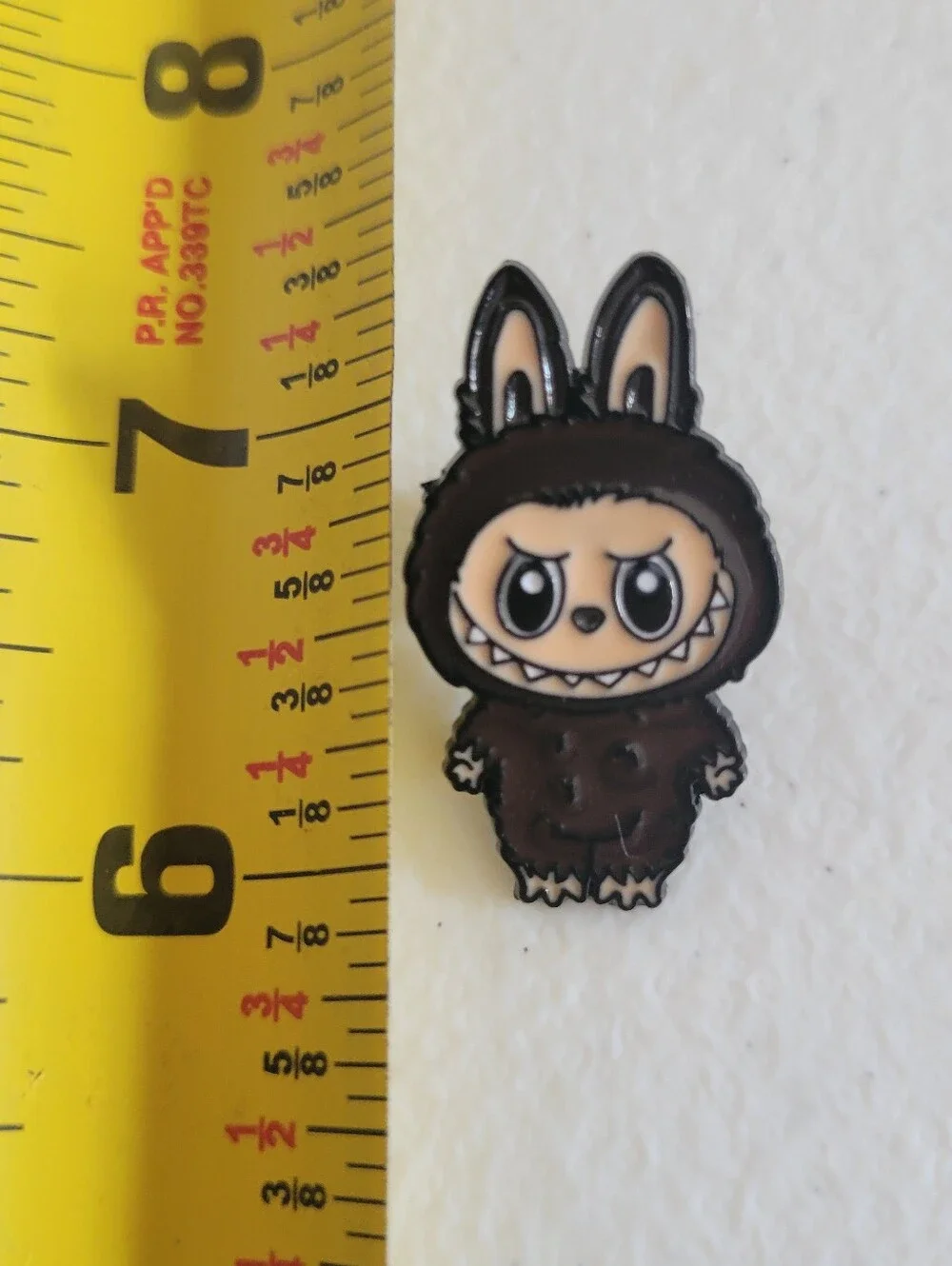 Black Labubu Enamel Pin